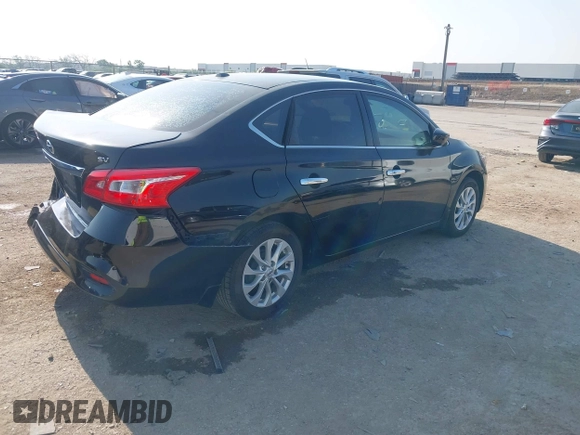 2019 Nissan Sentra S z VIN 3N1AB7AP3KY218433, wystawiony jako IAAI lot #42049945 z przebiegiem 108 874 mil mil oraz . Historia ofert i sprzedaży dostępna na DreamBid. Obrazek 4.