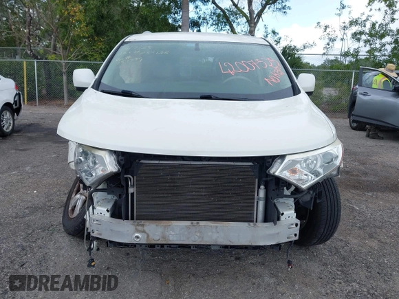 2016 Nissan Quest SL with VIN JN8AE2KP3G9157799, listed as a IAAI auction lot 42007525 with 96,368 mi miles and . Bid and sale history available at DreamBid. Image 13.