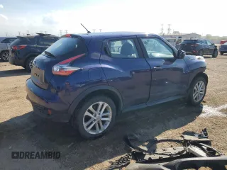2016 Nissan Juke S z VIN JN8AF5MRXGT605827, wystawiony jako Copart lot #56575595 z przebiegiem 87 328 mil mil oraz Szkoda całkowita • Salvage title. Historia ofert i sprzedaży dostępna na DreamBid. Obrazek 3.