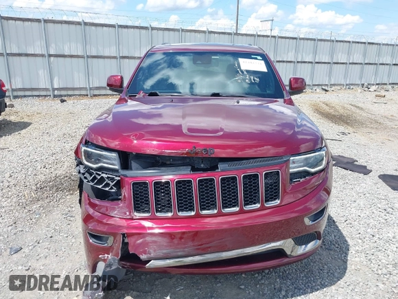 2016 Jeep Grand Cherokee Overland z VIN 1C4RJECG6GC401782, wystawiony jako IAAI lot #42442771 z przebiegiem 104 196 mil mil oraz . Historia ofert i sprzedaży dostępna na DreamBid. Obrazek 12.
