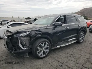 2020 Hyundai Palisade SEL with VIN KM8R44HE4LU147031, listed as a Copart auction lot 59539235 with 51,414 mi miles and Salvage title. Bid and sale history available at DreamBid. Image 1.