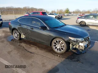 2017 Acura TLX V6 with VIN 19UUB2F30HA001844, listed as a IAAI auction lot 41803144 with 130,574 mi miles and . Bid and sale history available at DreamBid. Image 1.