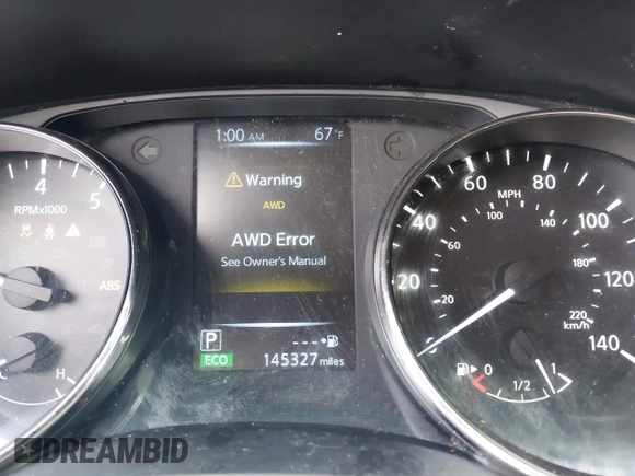 2017 Nissan Rogue SV with VIN KNMAT2MV5HP560371, listed as a IAAI auction lot 41982569 with 145,327 mi miles and . Bid and sale history available at carsss.com. Image 7.