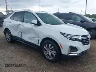 2023 Chevrolet Equinox Premier z VIN 3GNAXXEG9PL156556, wystawiony jako IAAI lot #42230400 z przebiegiem 18 607 mil mil oraz . Historia ofert i sprzedaży dostępna na DreamBid. Obrazek 1.