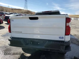 2021 Chevrolet Silverado 1500 Work Truck with VIN 1GCUYAEF5MZ142343, listed as a Copart auction lot 45414654 with Not Provided miles and Salvage Title. Bid and sale history available at DreamBid. Image 6.