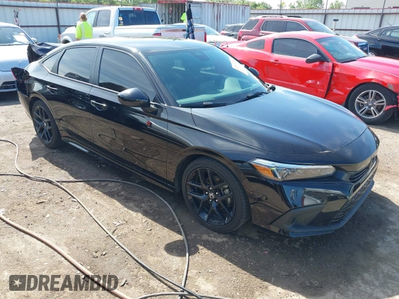 2023 Honda Civic Sport with VIN 2HGFE2F58PH557787, listed as a IAAI auction lot 42207827 with 51,885 mi miles and . Bid and sale history available at DreamBid. Image 1.