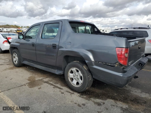 2010 Honda Ridgeline RT with VIN 5FPYK1F25AB007595, listed as a Copart auction lot 78267174 with 184,484 mi miles and Salvage Title. Bid and sale history available at carsss.com. Image 2.