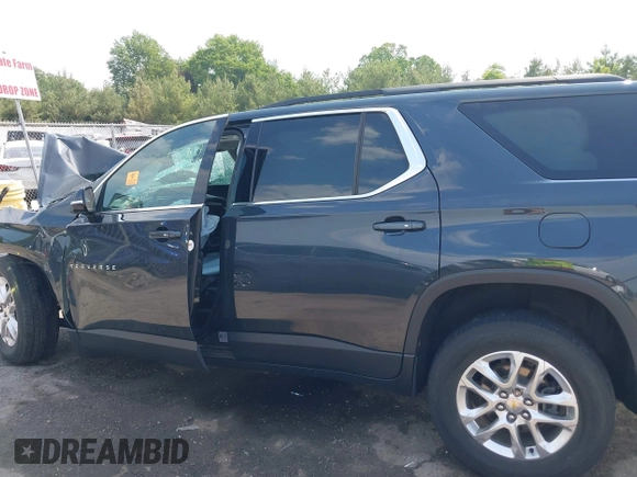 2020 Chevrolet Traverse LT Cloth with VIN 1GNERGKW2LJ239951, listed as a IAAI auction lot 42470928 with 57,000 mi miles and . Bid and sale history available at DreamBid. Image 14.