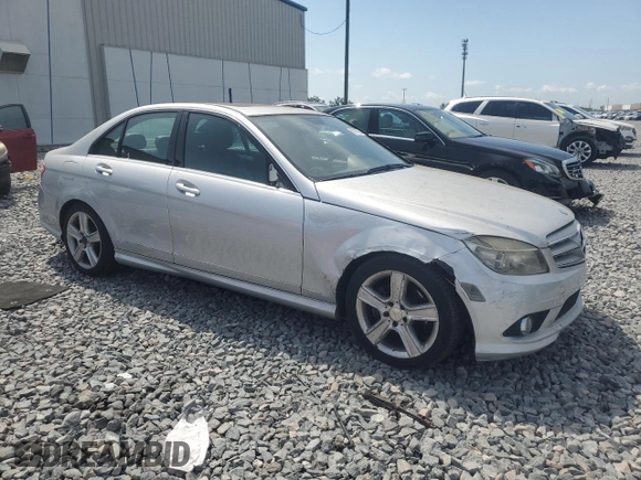 2010 Mercedes-Benz C-Class C 300 Sport with VIN WDDGF5EBXAR087901, listed as a Copart auction lot 50787255 with 138,475 mi miles and Salvage Title. Bid and sale history available at carsss.com. Image 4.