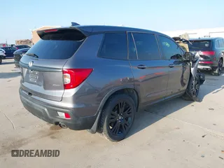 2019 Honda Passport Sport with VIN 5FNYF7H23KB000613, listed as a IAAI auction lot 41524588 with Not Provided miles and . Bid and sale history available at carsss.com. Image 4.