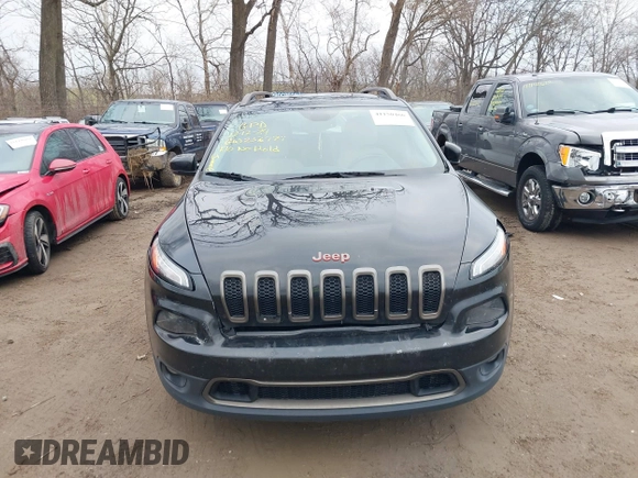 2016 Jeep Cherokee Latitude with VIN 1C4PJLCB1GW256777, listed as a IAAI auction lot 41150466 with 133,000 mi miles. Bid and sale history available at carsss.com. Image 12.