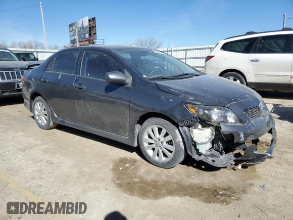 2010 Toyota Corolla with VIN 1NXBU4EE0AZ349836, listed as a Copart auction lot 48857815 with 157,773 mi miles and Salvage Title. Bid and sale history available at DreamBid. Image 4.