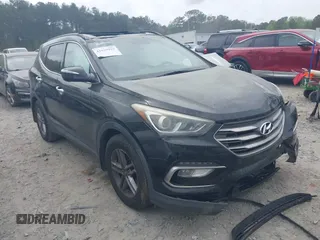 2017 Hyundai Santa Fe 2.4L z VIN 5XYZU3LB6HG484935, wystawiony jako IAAI lot #41949099 z przebiegiem 117 114 mil mil oraz . Historia ofert i sprzedaży dostępna na DreamBid. Obrazek 1.