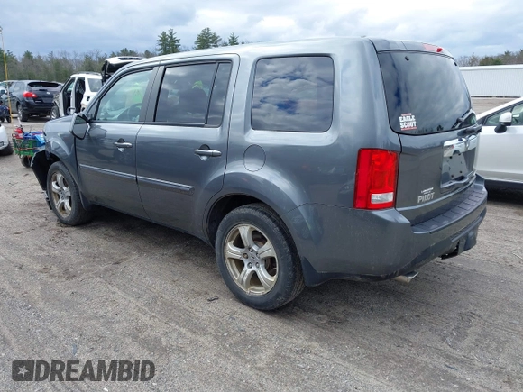 2012 Honda Pilot EX with VIN 5FNYF4H44CB082756, listed as a IAAI auction lot 41857412 with 132,392 mi miles. Bid and sale history available at carsss.com. Image 3.