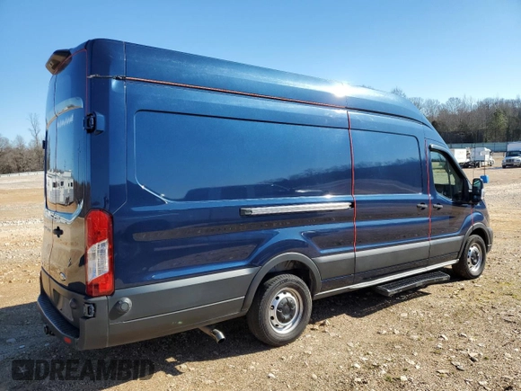 2022 Ford Transit Cargo with VIN 1FTBW3XG1NKA33810, listed as a Copart auction lot 89281005 with 287,410 mi miles and Clean Title. Bid and sale history available at carsss.com. Image 3.