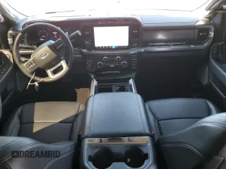 2024 Ford F-250 XL with VIN 1FT8W2BT2REE22078, listed as a Copart auction lot 56710005 with 5,306 mi miles and Salvage title. Bid and sale history available at DreamBid. Image 8.