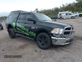 2014 Ram 1500 Tradesman with VIN 1C6RR7FT3ES345596, listed as a IAAI auction lot 41611084 with 101,496 mi miles. Bid and sale history available at carsss.com. Image 1.