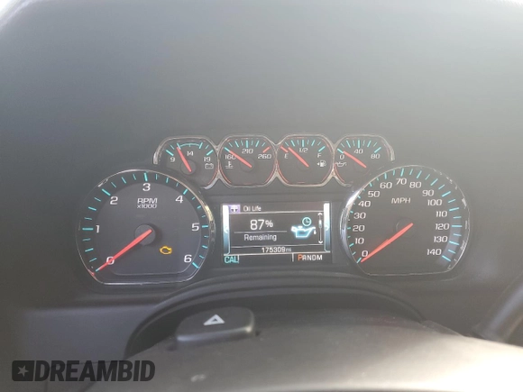 2016 Chevrolet Suburban LT with VIN 1GNSKHKC6GR435417, listed as a Copart auction lot 71228803 with 175,309 mi miles and . Bid and sale history available at DreamBid. Image 9.