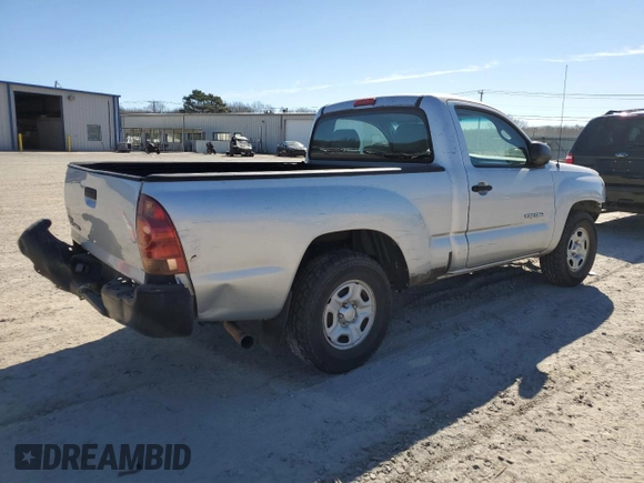 2006 Toyota Tacoma with VIN 5TENX22N96Z173045, listed as a Copart auction lot 46844415 with 291,018 mi miles and Salvage Title. Bid and sale history available at carsss.com. Image 3.