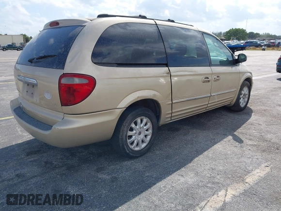 2001 Chrysler Town & Country LXi with VIN 2C8GP54L71R146624, listed as a IAAI auction lot 41767162 with 78,458 mi miles and . Bid and sale history available at DreamBid. Image 4.