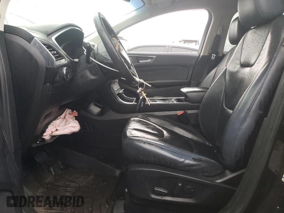 2020 Ford Edge Titanium with VIN 2FMPK4K97LBA16335, listed as a Copart auction lot 59462835 with 89,376 mi miles and Salvage title. Bid and sale history available at DreamBid. Image 7.