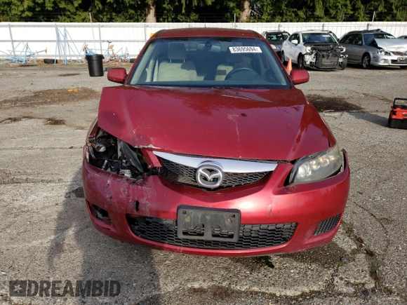 2006 Mazda 6 i with VIN 1YVFP80C065M60280, listed as a Copart auction lot 83695694 with 177,580 mi miles and Salvage Title. Bid and sale history available at carsss.com. Image 5.