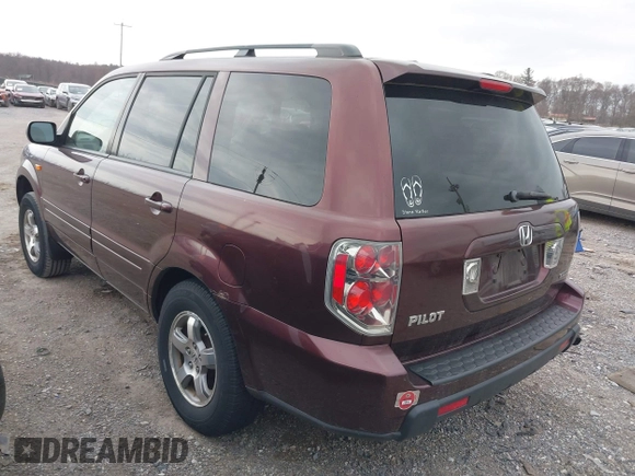 2007 Honda Pilot EX-L with VIN 2HKYF18687H512182, listed as a IAAI auction lot 41898954 with 181,701 mi miles and . Bid and sale history available at DreamBid. Image 3.
