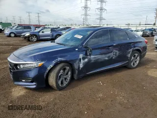 2020 Honda Accord EX with VIN 1HGCV1F45LA047913, listed as a Copart auction lot 58583315 with 91,194 mi miles and Salvage title. Bid and sale history available at DreamBid. Image 1.