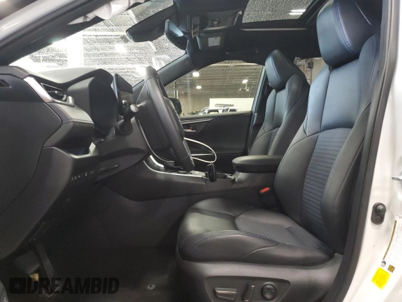 2023 Toyota RAV4 Hybrid XSE with VIN JTME6RFV5PD537302, listed as a Copart auction lot 58723145 with 37,829 mi miles and Salvage title. Bid and sale history available at DreamBid. Image 7.