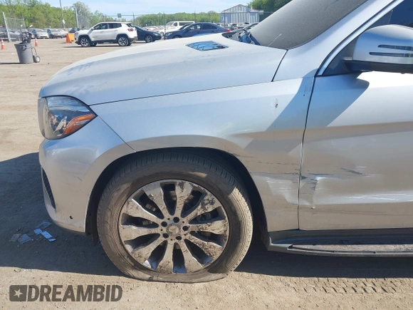 2017 Mercedes-Benz GLS 450 with VIN 4JGDF6EE8HA873584, listed as a IAAI auction lot 42106238 with 82,759 mi miles and . Bid and sale history available at DreamBid. Image 6.