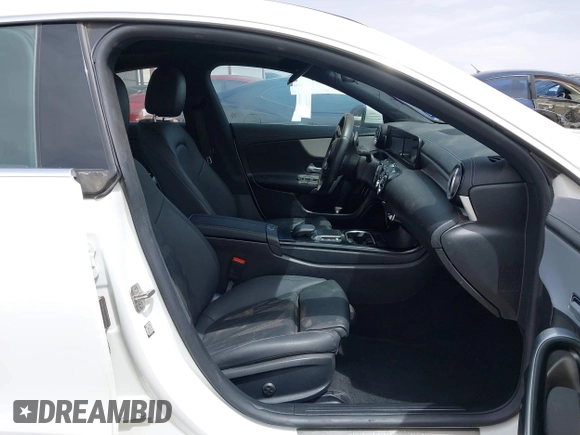2023 Mercedes-Benz CLA 250 with VIN W1K5J4GB8PN391130, listed as a IAAI auction lot 42052752 with 20,679 mi miles and . Bid and sale history available at DreamBid. Image 5.