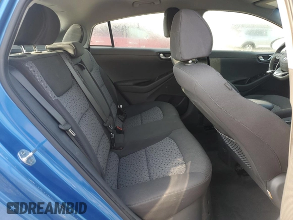 2017 Hyundai Ioniq SEL z VIN KMHC75LC0HU054572, wystawiony jako Copart lot #55042605 z przebiegiem 62 371 mil mil oraz Szkoda całkowita • Salvage title. Historia ofert i sprzedaży dostępna na DreamBid. Obrazek 10.