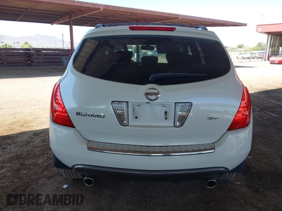 2007 Nissan Murano SL with VIN JN8AZ08T27W514310, listed as a IAAI auction lot 42474926 with 176,645 mi miles and . Bid and sale history available at DreamBid. Image 17.