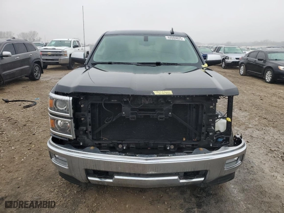 2015 Chevrolet Silverado 1500 LTZ with VIN 3GCUKSECXFG523153, listed as a Copart auction lot 44009825 with 106,763 mi miles and Salvage Title. Bid and sale history available at carsss.com. Image 5.