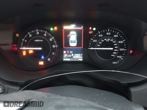 2023 Subaru Impreza Premium with VIN 4S3GTAV68P3701225, listed as a IAAI auction lot 42447232 with 42,983 mi miles and . Bid and sale history available at DreamBid. Image 7.