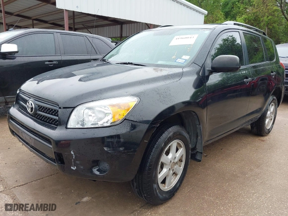 2007 Toyota RAV4 with VIN JTMZD33V576040604, listed as a IAAI auction lot 41960043 with 216,208 mi miles. Bid and sale history available at carsss.com. Image 6.