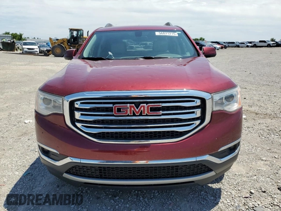 2018 GMC Acadia SLT with VIN 1GKKNMLS4JZ158499, listed as a Copart auction lot 56871215 with 80,744 mi miles and Salvage title. Bid and sale history available at DreamBid. Image 5.
