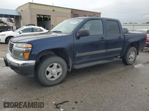 2007 GMC Canyon SLE2 with VIN 1GTDT13E978223946, listed as a Copart auction lot 72610594 with 92,032 mi miles and Salvage Title. Bid and sale history available at carsss.com. Image 1.
