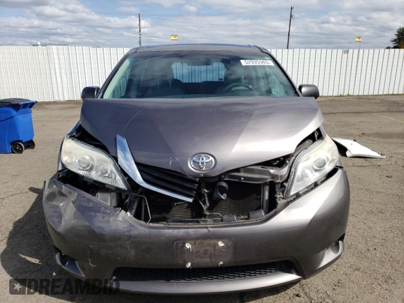 2011 Toyota Sienna with VIN 5TDZK3DC1BS024475, listed as a Copart auction lot 52935365 with 187,063 mi miles and Clean Title. Bid and sale history available at carsss.com. Image 5.