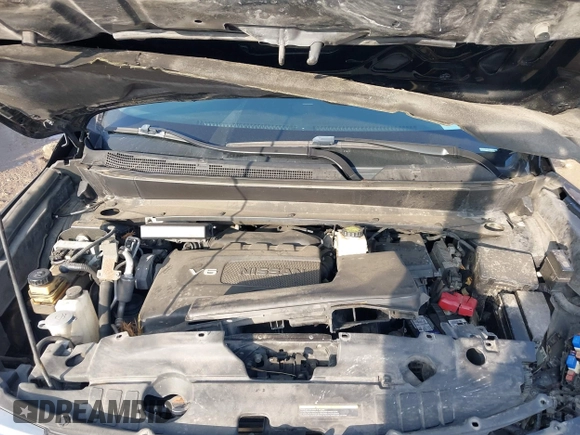 2017 Nissan Pathfinder SV with VIN 5N1DR2MM1HC609460, listed as a IAAI auction lot 41184113 with 1 mi miles. Bid and sale history available at carsss.com. Image 10.