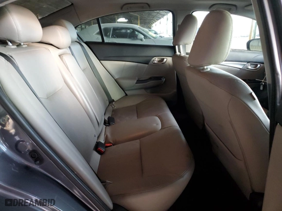 2014 Honda Civic Sedan EX-L with VIN 2HGFB2F93EH509266, listed as a Copart auction lot 43169125 with 158,319 mi miles and Salvage Title. Bid and sale history available at carsss.com. Image 11.