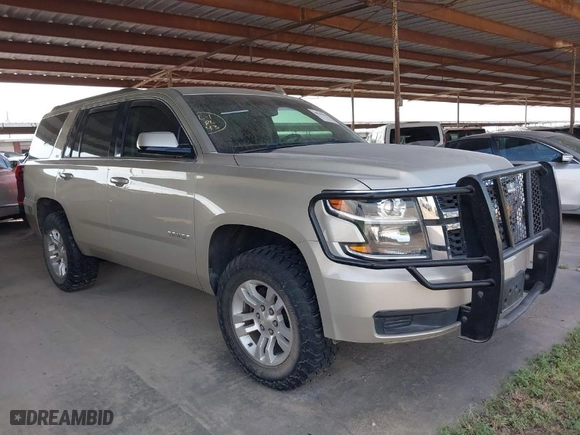 2016 Chevrolet Tahoe LS with VIN 1GNSKAKC4GR166406, listed as a IAAI auction lot 41949187 with 114,519 mi miles. Bid and sale history available at carsss.com. Image 1.