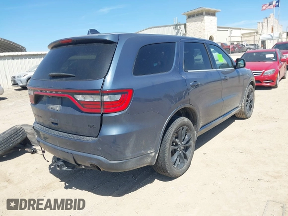 2020 Dodge Durango R/T with VIN 1C4SDHCT3LC166386, listed as a IAAI auction lot 41816139 with 104,637 mi miles and . Bid and sale history available at DreamBid. Image 4.