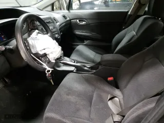 2013 Honda Civic Sdn LX with VIN 19XFB2F55DE023032, listed as a Copart auction lot 49138894 with 153,007 mi miles and Salvage Title. Bid and sale history available at carsss.com. Image 7.