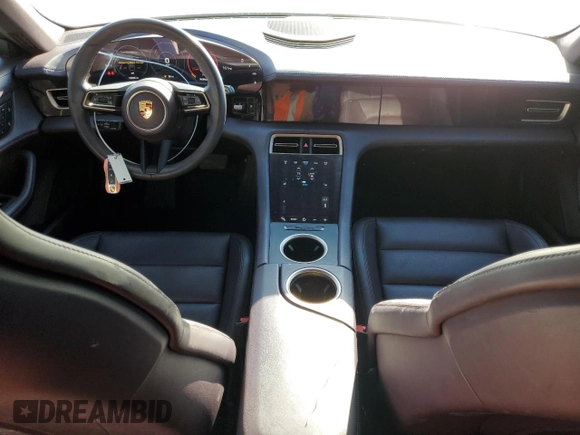 2022 Porsche Taycan 4 with VIN WP0BA2Y11NSA67428, listed as a Copart auction lot 80009803 with 13,028 mi miles and . Bid and sale history available at DreamBid. Image 8.