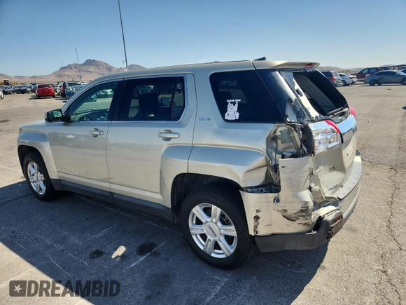 2014 GMC Terrain SLE with VIN 2GKALMEK6E6159167, listed as a Copart auction lot 60570435 with 63,768 mi miles and Salvage title. Bid and sale history available at DreamBid. Image 2.