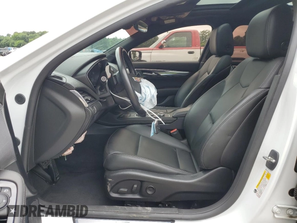 2020 Cadillac CT5 Luxury with VIN 1G6DW5RK7L0151829, listed as a Copart auction lot 58823325 with 78,054 mi miles and Salvage title. Bid and sale history available at DreamBid. Image 7.