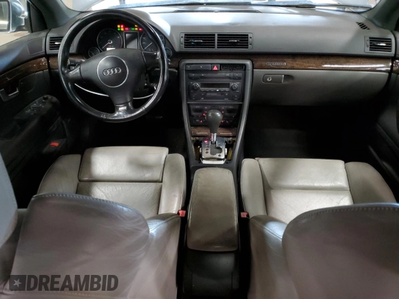 2005 Audi S4 z VIN WAUPL68E85A066495, wystawiony jako Copart lot #41601885 z przebiegiem Nie podano mil oraz Czysty tytuł • Clean title. Historia ofert i sprzedaży dostępna na DreamBid. Obrazek 8.