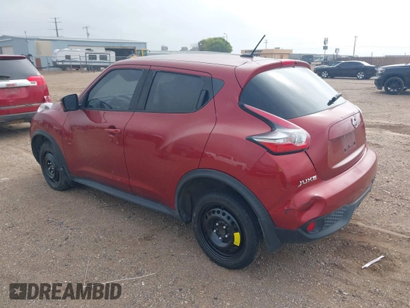 2016 Nissan Juke S with VIN JN8AF5MRXGT604418, listed as a IAAI auction lot 42653320 with 84,051 mi miles and . Bid and sale history available at DreamBid. Image 3.