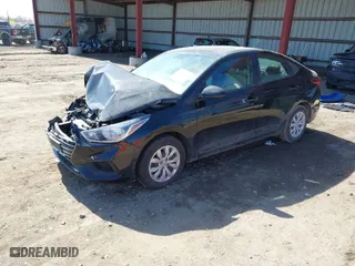 2022 Hyundai Accent SE with VIN 3KPC24A66NE182514, listed as a IAAI auction lot 41764899 with 21,623 mi miles. Bid and sale history available at carsss.com. Image 2.